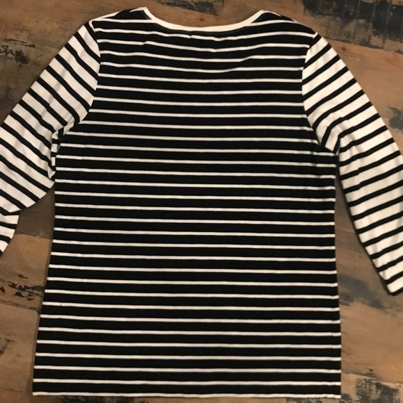 ZENERGY by Chico's Striped Knit Top--Great BASIC - Picture 3 of 10